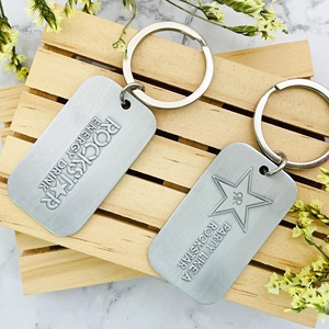 Porte-clés porte-chien en métal personnalisé, Marktex - Product Image 2