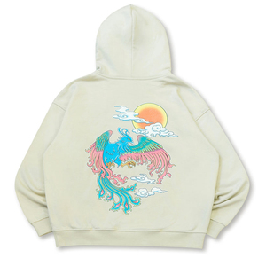 Sweat-shirt à capuche personnalisé pour homme DTF, sweat-shirt à imprimé graphique personnalisé, sweat-shirt à capuche imprimé OEM, streetwear décontracté pour homme, manches longues - Product Image 1