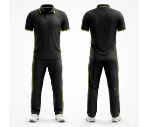 Ropa Deportiva de Cricket de Secado Rápido con Impresión por Sublimación Completa |   Uniforme de Cricket para Hombres, Mujeres y Jóvenes, Camiseta Polo y Pantalones, Conjunto Completo para Equipo - Product Image 5