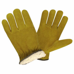 Gants de travail en cuir de mouton extensibles et confortables sans silicone pour le jardinage, la conduite et la sécurité (vente en gros) - Product Image 3