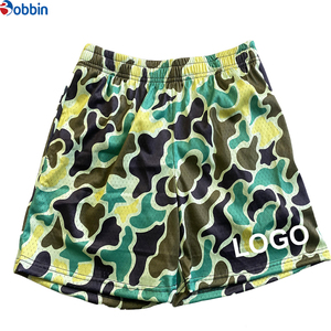 Pantalones Cortos Deportivos Transpirables para Hombre, Estampados por Sublimación, de Poliéster, con Estampado de Camuflaje, Cintura Elástica, Casuales, Estampados por Completo - Product Image 2
