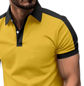 T-shirts pour hommes en tissu jersey grande taille, faible MOQ, dernier style, nouveau design, logo personnalisé, séchage rapide, polyester/coton, vêtements décontractés - Product Image 4