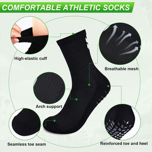 Calcetines Deportivos de Silicona con Agarre, Personalizables, de Compresión Elástica, para Uso en Marca o Publicidad - Product Image 4
