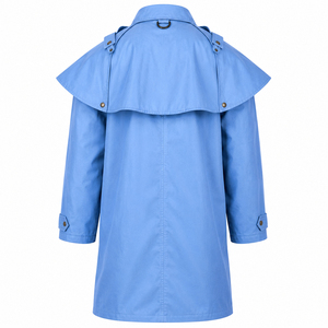 Manteau long imperméable en toile cirée respirant et résistant aux intempéries pour femmes, idéal pour l'équitation en extérieur – Collection Premium 2026 - Product Image 2