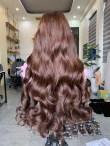 The Big Curly Cheveux humains vietnamiens 100%, ,100% Cheveux non traités en cheveux humains bouclés - Product Image 6