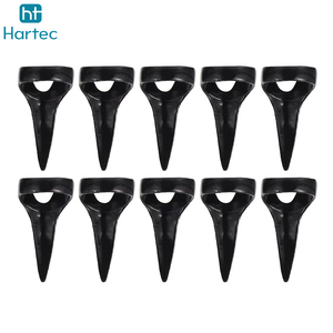 Juego de Anillos Separadores de Cabello de Acero Inoxidable Negro, Accesorios de Seccionamiento de Puntas para Estilismo de Salón, Accesorio de Belleza al por Mayor - Product Image 2
