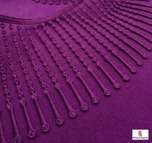 Fabricante de Tela de Encaje con Flecos Personalizados, Proveedor de Encaje de Pestañas, Material para Vestidos de Novia, Textil de Moda Africana OEM - Product Image 4