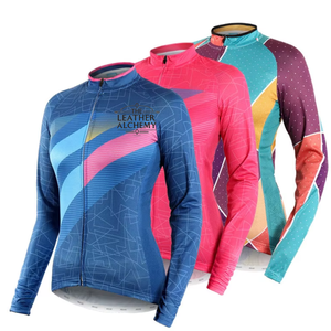 Maillot de cyclisme pour femmes, séchage rapide, haut de cyclisme athlétique pour les sports de plein air, l'entraînement, l'exercice et un style de vie actif - Product Image 1
