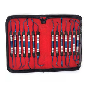 Kit chirurgical professionnel pour lifting sinusal, poignées en titane bleu, implantologie, ostéotome dentaire, chirurgie, instruments dentaires médicaux - Product Image 5