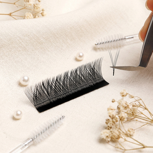 ขนตาปลอม YY Lash Extensions แบบ C/CC/D Curl ความหนา 0.05/0.07  แบรนด์ส่วนตัว  แบบถาด - Product Image 1