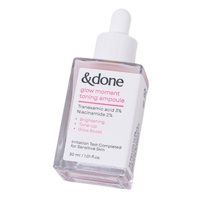 [VANA VANA] &done Glow Toning Serum เซรั่มบำรุงผิวหน้าเพื่อผิวกระจ่างใส ช่วยเติมความชุ่มชื้น บำรุงผิวให้นุ่มนวล ผลิตภัณฑ์จากเกาหลี - Product Image 5
