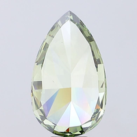 Diamants de laboratoire certifiés IGI, diamant fantaisie en forme de poire, clarté VVS-VS, taille EX-VG, pour la fabrication de bijoux, bague de fiançailles.