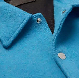 Chaqueta Varsity Azul para Hombre con Diseño de Esqueleto, Chaqueta Bomber Personalizada con Gráficos de Huesos, Cuero Genuino, Puños Acolchados Transpirables, Bolsillos con Cremallera - Product Image 5