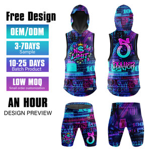 Ensemble uniforme de football américain 7v7 personnalisé par sublimation – Maillots et shorts de compression sublimés toutes tailles – Offre groupée OEM ODM - Product Image 1