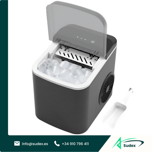 Sudex TTIM-B01B Portable Small Countertop <b>Ice</b> Maker <b>Machine</b> Mini <b>Ice</b> Ball Maker Energy Efficient for <b>Home</b> Kitchen Drinks Use - Product Image 1