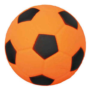 Pelota de Espuma de Goma de 4.5 cm, Naranja y Negra, Juguete Interactivo para Mascotas con Movimiento - Product Image 1