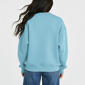 Sudadera Casual de Otoño-Invierno para Mujer, Holgada, con Cuello Alto Simulado, a Precio de Mayoreo - Product Image 3