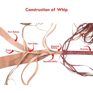 Strong flexible horse riding whip comfortable <b>grip</b> balanced crop ideal for equestrian training <b>control</b> and performance use - Product Image 5