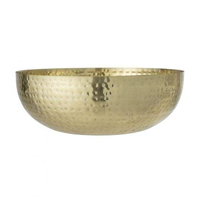 Bol de spa en cuivre martelé, grand format, pour pédicure et bain de pieds, fait main, résistant à la chaleur, moderne, de luxe, écologique, personnalisable
