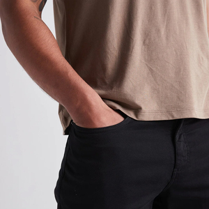 Shorts de survêtement pour hommes personnalisés en gros, de haute qualité, avec logo imprimé, 100 % coton toile - Product Image 5