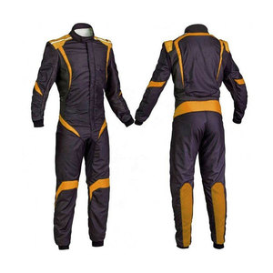 Traje de Carreras Profesional de Poliéster/Nailon, Ligero y Transpirable, Ideal para Pilotos de Deportes de Motor, Perfecto para Karting y Pistas - Product Image 1