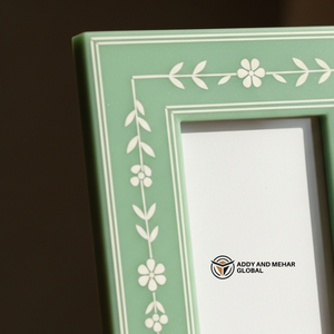 Artisanal Floral Inlay <b>Picture</b> wood <b>Frame</b> High-End Handicraft Decorative <b>Frame</b> <b>for</b> Modern Interior Styling Home Decor <b>Frames</b> - Product Image 4