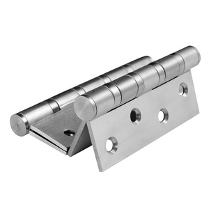 Charnière à battant en acier inoxydable épaissi de 4 pouces, à roulement silencieux, robuste, charnière de porte pliante en bois de 5 pouces, charnière de meuble 304 - Product Image 2