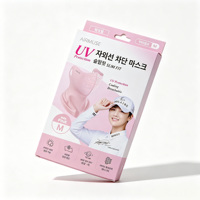 Boîte d'emballage en carton rose OEM/ODM avec trou de suspension, impression UV pour masque de protection solaire, fabricants de produits pour sports de plein air