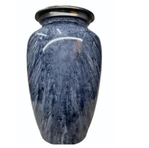 โกศใส่ศพทำจากโลหะจากอะลูมิเนียมดีไซน์รูปกุหลาบสวยงามโกศสำหรับงานศพพร้อมสายแกะสลัก - Product Image 2