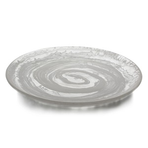 Plato de Resina Hecho a Mano, Duradero, con Diseño de Remolino Acuático, Pulido, Clásico, Personalizable, Ecológico, Apto para Alimentos, Apto para Lavavajillas - Product Image 1