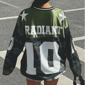 Uniformes de Fútbol Americano Personalizados al por Mayor, Transpirables, con Parches Bordados, Tallas Grandes, de Secado Rápido - Product Image 6