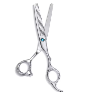 Kit de ciseaux à effiler professionnels en acier inoxydable pour la coupe de cheveux, outils de salon de coiffure, à vendre - Product Image 3