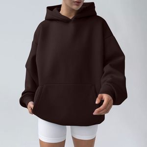 Sweat à capuche pour femme, best-seller de l'hiver, de bonne qualité, design personnalisé à manches longues, style décontracté 100% coton avec fermeture devant - Product Image 3