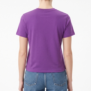Camiseta Básica Ecológica de Algodón Cepillado Ultrasuave para Mujer, Corte Holgado |   Industria Bolster - Product Image 4