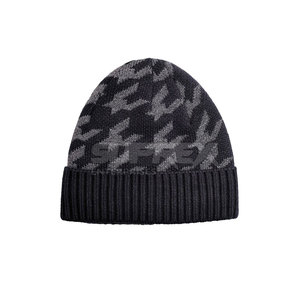Eco Friendly 100% <b>Wool</b> Knitted <b>Beanie</b> <b>Hat</b> High Quality Soft Warm Common Adjustable Unisex Bulk - Product Image 3