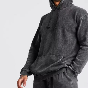 Conjunto Deportivo Casual de Invierno para Hombre, con Capucha, Estampado, 100% Algodón, Ligero, Venta al Por Mayor, Alta Calidad - Product Image 2