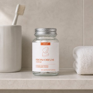 [DE OREUM] Colección de Regalos Corporativos para el Cuidado Diario, Pasta de Dientes Sólida con Sabor a Mandarina de Jeju - Product Image 2