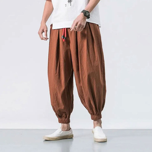 Pantalon de survêtement homme automne-hiver, jogging décontracté multi-poches, idéal pour la gym, le fitness et le sport - Product Image 3