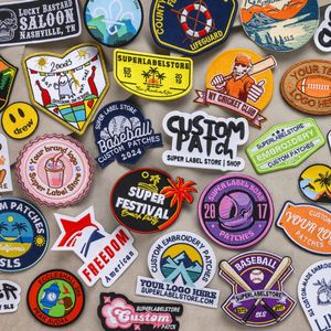 OEM Embroidered Patch Custom Embroidery Badge Personalized Decorative Embroidery <b>Label</b> Premium Quality Logo Design - Product Image 5