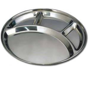 Plato Rectangular de Acero Inoxidable de Alta Resistencia para Servir, Apto para Lavavajillas, para Uso en Campamentos, BB00185, Venta al por Mayor en India - Product Image 2