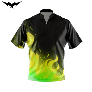 Breathable Unisex <b>Bowling</b> Jersey Sublimated Custom Pattern <b>Bowling</b> Shirts New Style Club <b>Bowling</b> Jerseys Short Sleeve - Product Image 5
