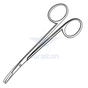 Tijeras Kilner de 20 cm (8 Pulgadas), Curvas, Estándar, Quirúrgicas, para Corte de Precisión y Procedimientos Médicos Generales - Product Image 4