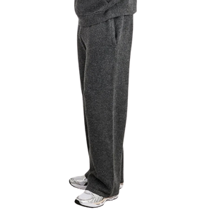 Conjunto Deportivo Informal de Dos Piezas para Hombre: Sudadera con Capucha Holgada y Bolsillo Canguro y Pantalones de Pierna Recta con Dobladillo Abierto y Cintura Elástica - Product Image 6