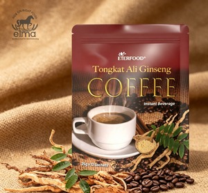 Café Instantáneo Tongkat Ali Blanco de Acción Rápida para Hombres, Aroma Intenso, Sabor Amargo, Sabor Clásico Malayo, Conveniente - Product Image 1