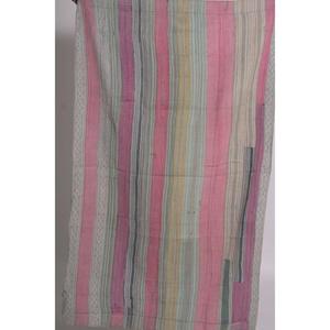 ผ้าห่มกันธากุดรีอินเดียทำมือสไตล์วินเทจ โบโฮ ผ้าคลุมเตียง ผ้าห่มสองด้าน ของตกแต่ง - Product Image 1