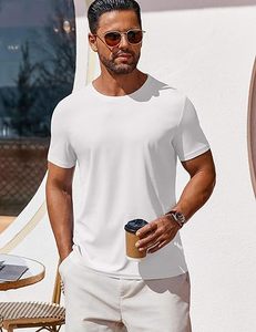 Camiseta de Manga Corta para Hombre, 100% Algodón, Corte Regular, 180g, Transpirable, Alta Calidad, Venta al Por Mayor, Exportación, MOQ Bajo - Product Image 2