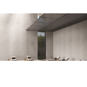Panneau mural moderne en travertin beige, imperméable, revêtement mural en pierre naturelle, motif géométrique, panneau décoratif en pierre, hôtel, villa - Product Image 3