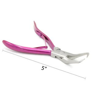 Pinzas para Extensiones de Cabello de Color Personalizado, para Extensiones de Cabello con Anillos Micro Nano, Kit de Herramientas para Extensiones de Cabello con Cepillo - Product Image 5