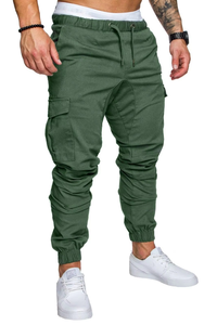 Wholesale Fitness Cargo Jogging Stacked <b>Work</b> Pants <b>Men</b> Pantalon Custom Trousers Running Blank Joggers Track Cargo Pants <b>for</b> <b>Men</b> - Product Image 4