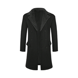 Wool/Viscose Reflective Strip Long Work Jacket 220g Construction Mining Oil Gas Hunting Sites Providing Labor Protection - Product Image 5